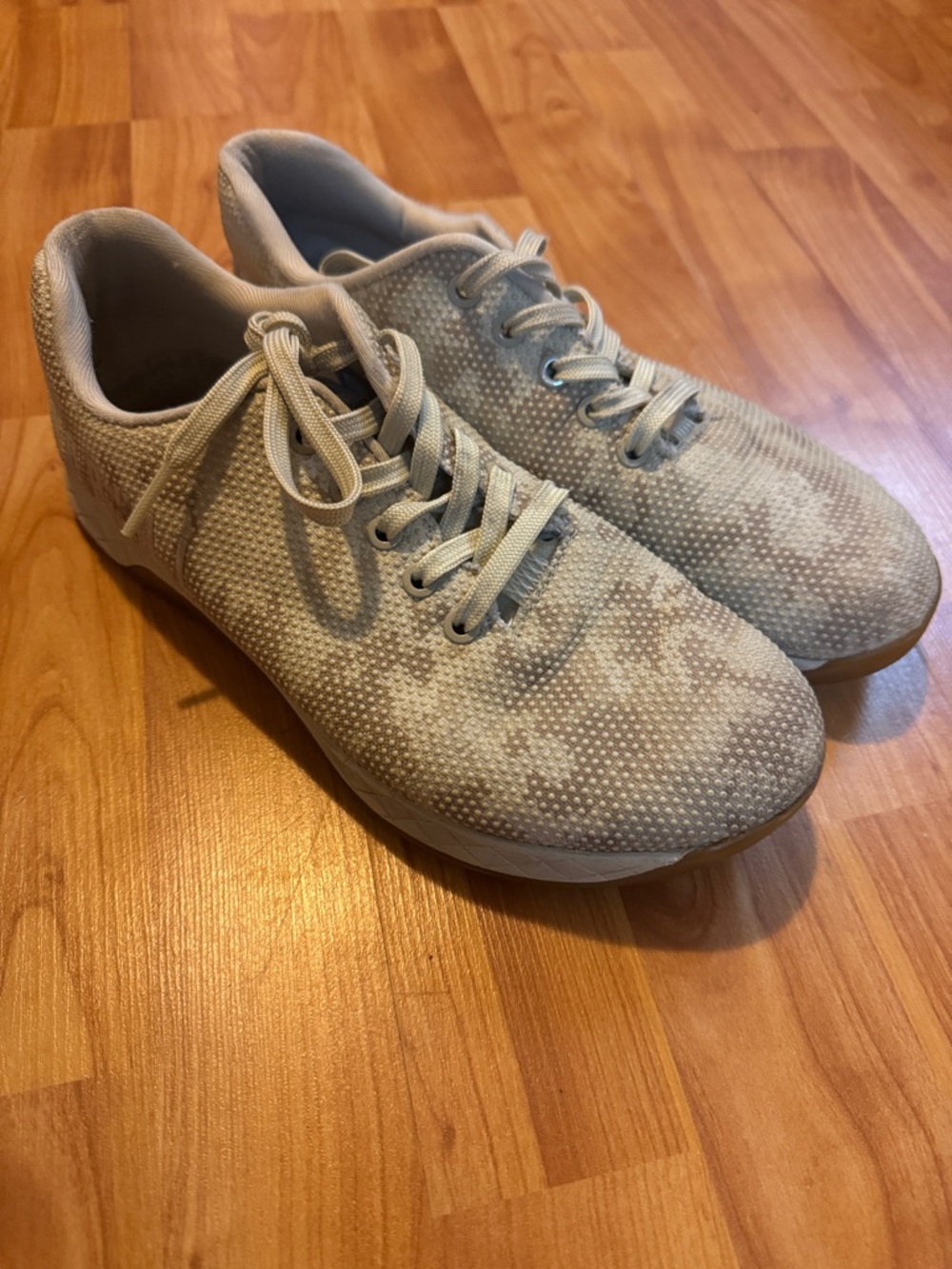 NoBull Arctic Gray Camo Gym Training Shoes lace‎ US Men’s 8.5 Women’s 10